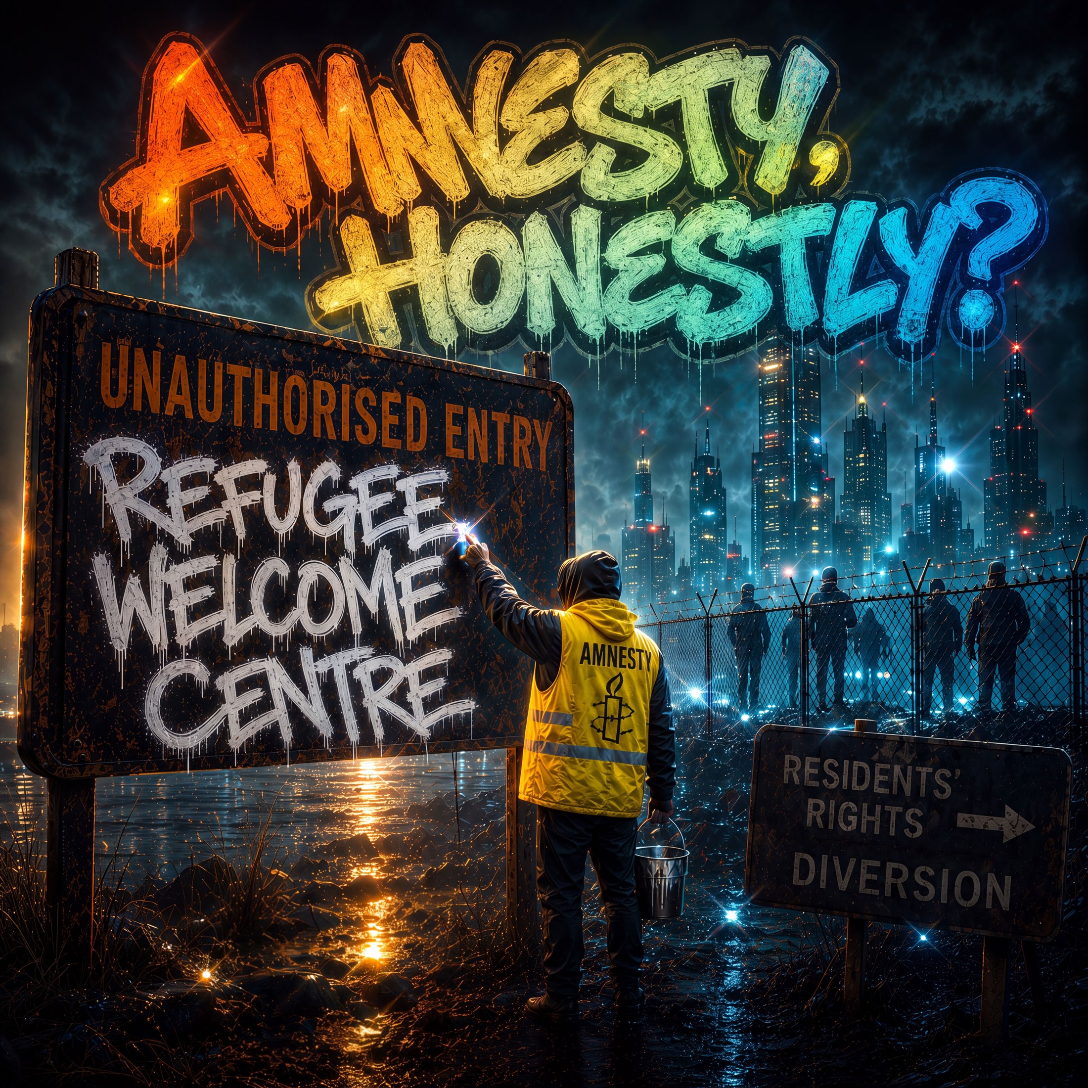 Amnesty, honestly? (Spanish Migrant Invasion) cover artwork