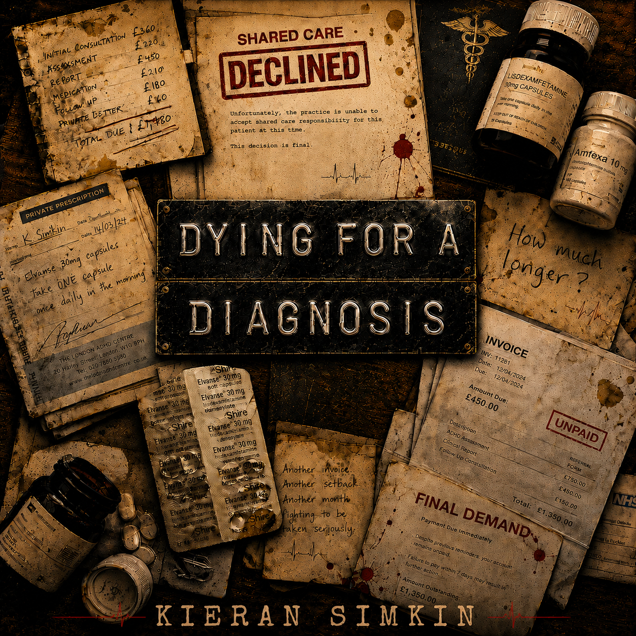 Dying for a Diagnosis cover artwork