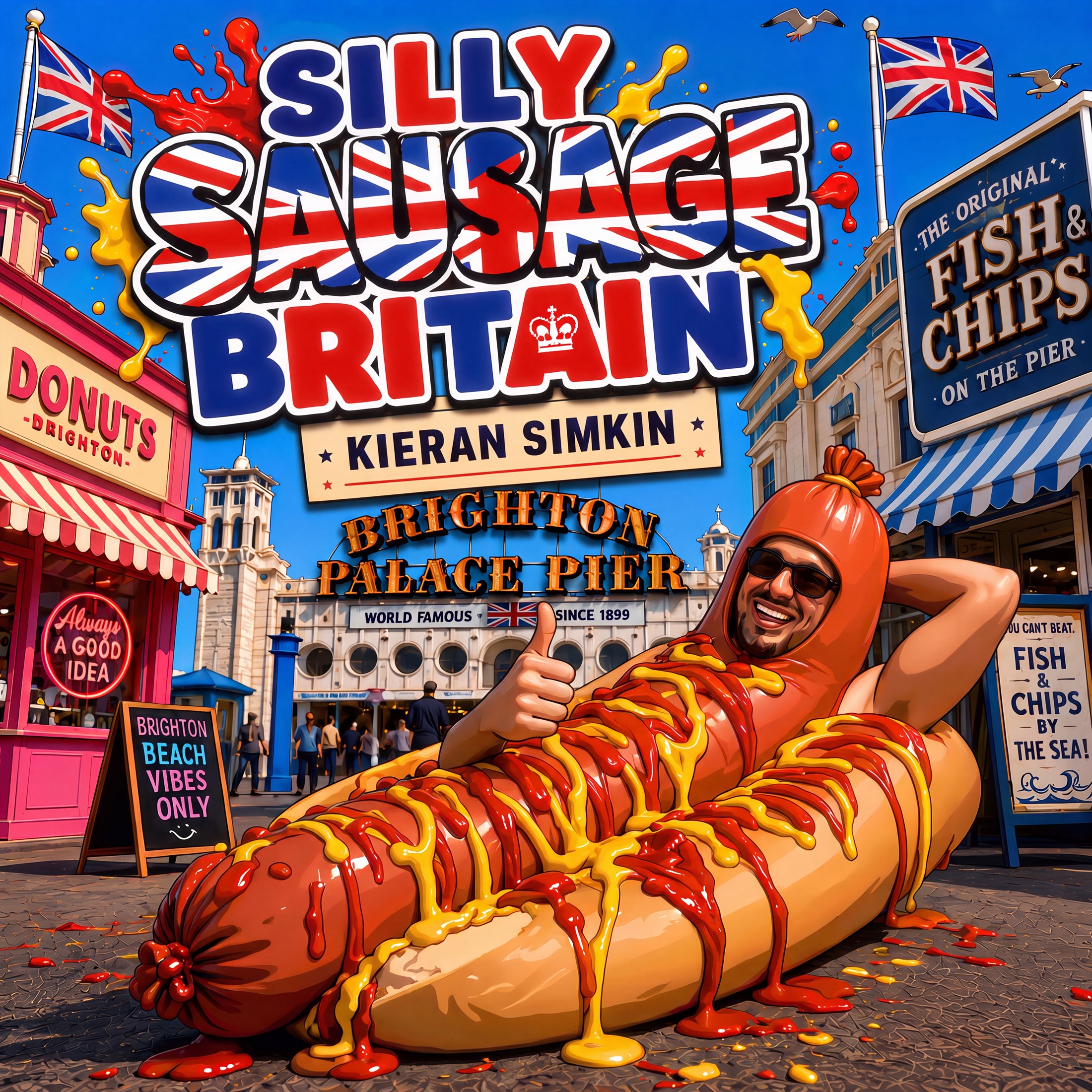 Silly Sausage Britain cover artwork