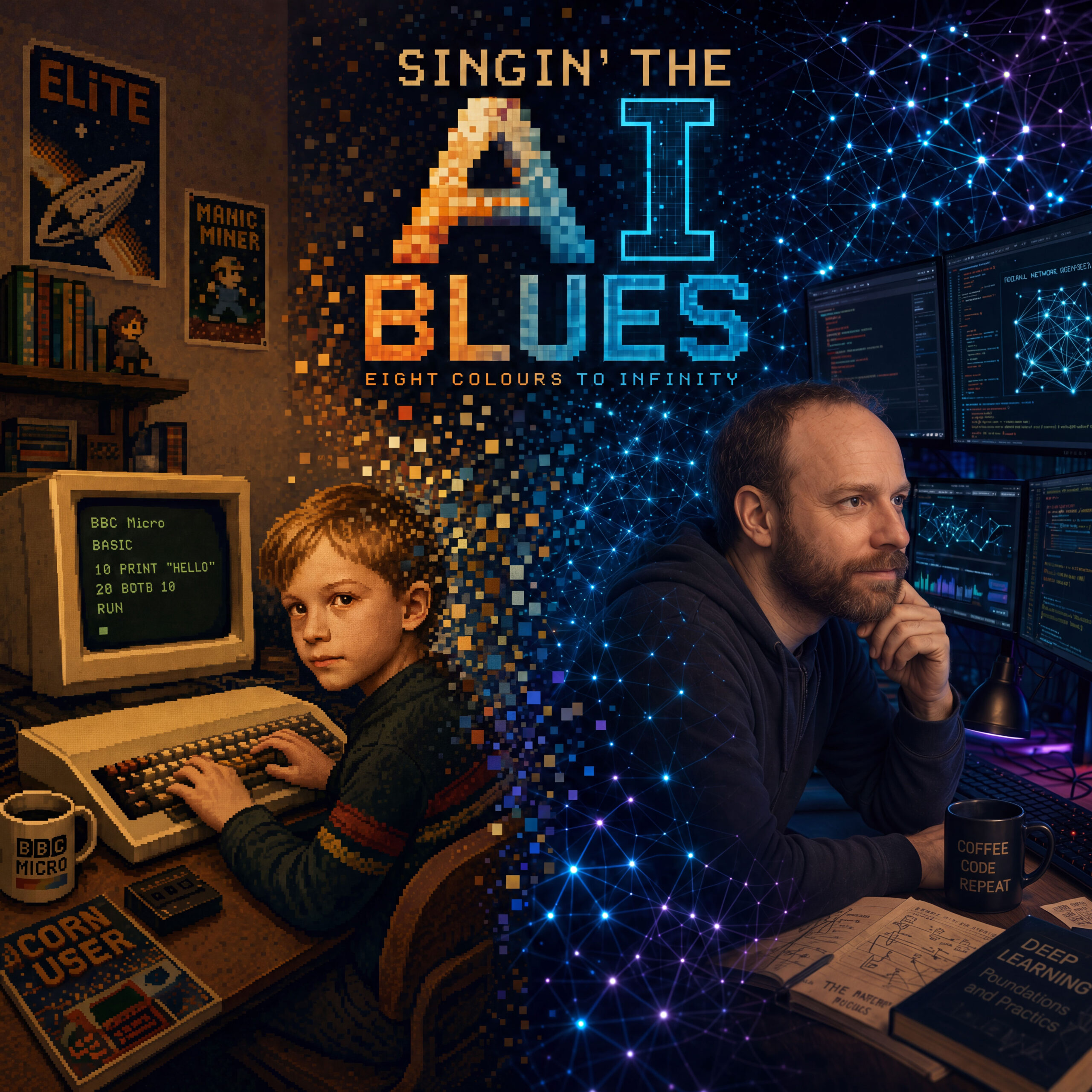 Singin' the AI blues cover artwork